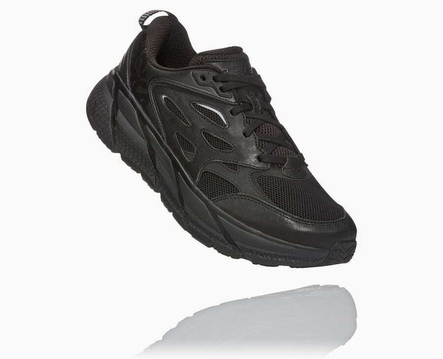 Hoka One One Tenisky Damske Čierne - Clifton L - 42956-NUFE